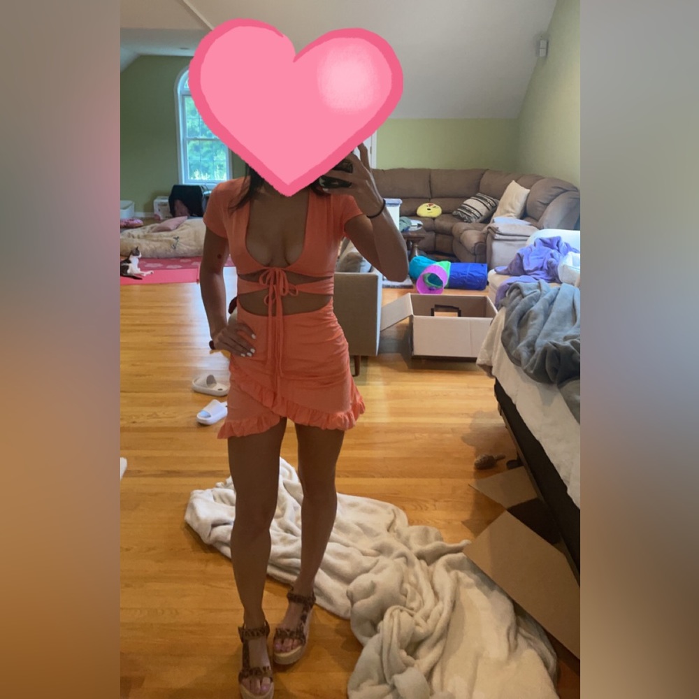 Shein hem dress